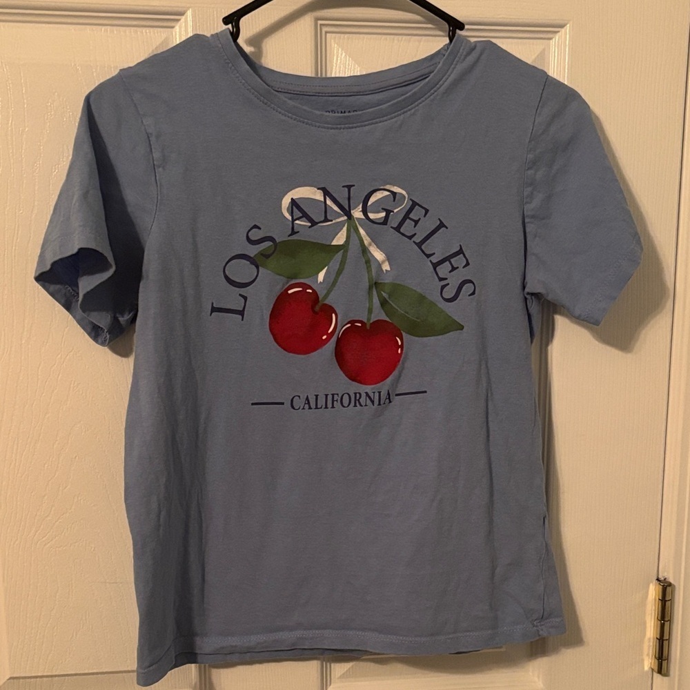 Kids Cherry tee Sz 13-14Y